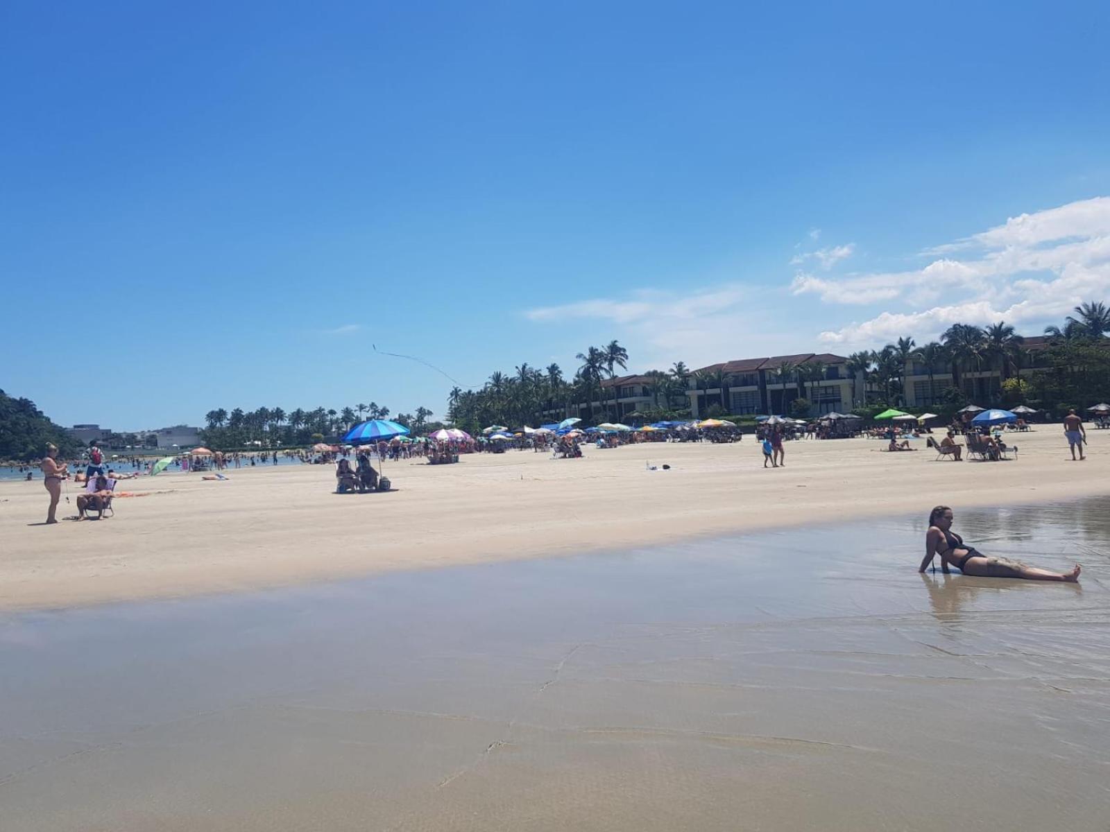 Pousada Pe Na Areia غوارويا المظهر الخارجي الصورة